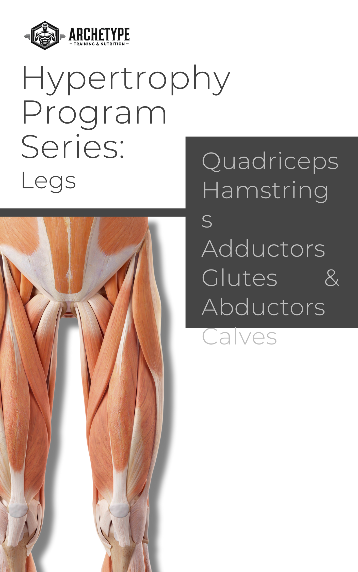 Hypertrophy eBook Series: Legs